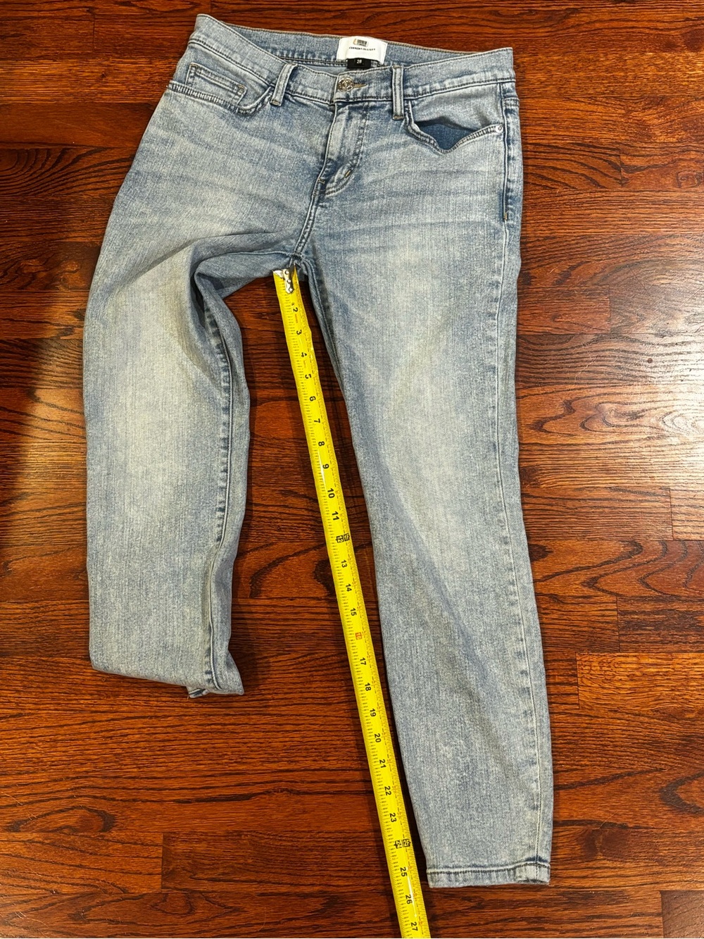 Current/Elliott The Stiletto Light Wash Skinny Jeans Size 28 - Picture 8 of 9
